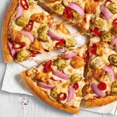 "Chicken Tikka Supreme Pizza ( Pizza hut) (Medium) - Click here to View more details about this Product